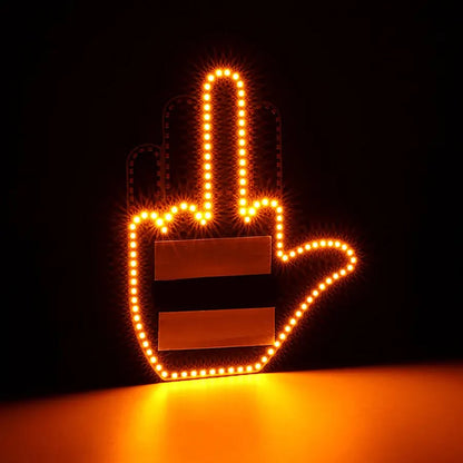 The DriftFlow™ - LED Hand Sign